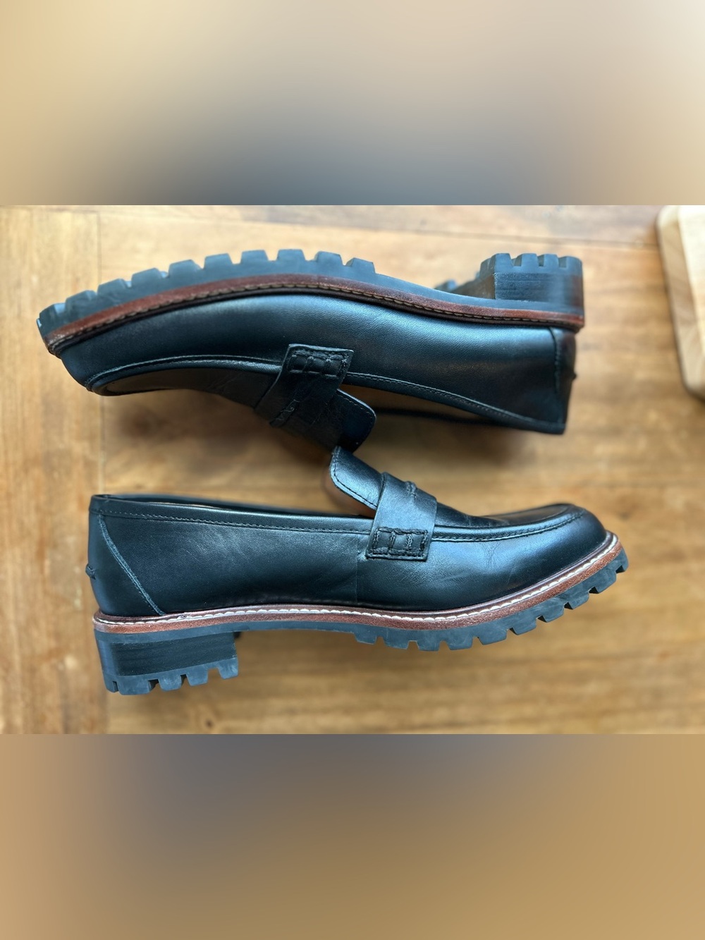 Madewell corinne black loafers